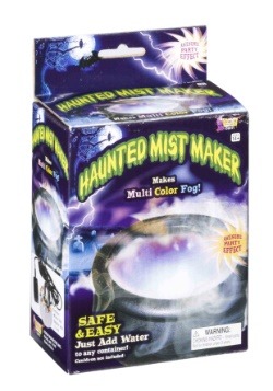 Haunted Mist Maker with Lights Halloween Decoration