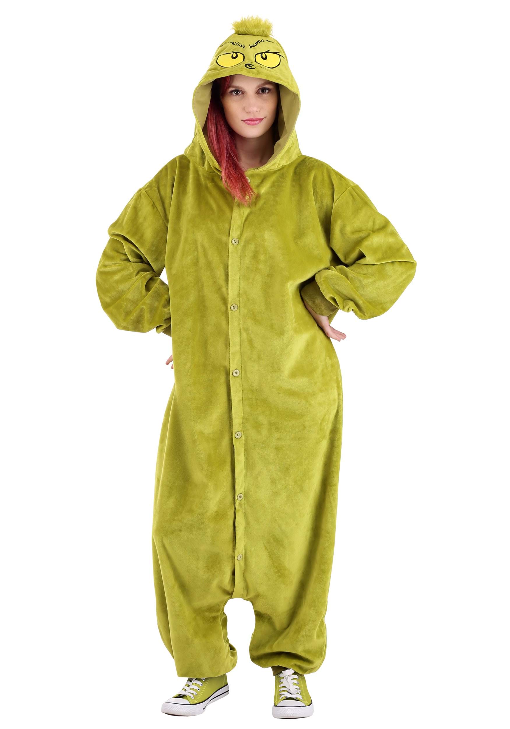 Dr. Seuss The Grinch Kigurumi for Adults