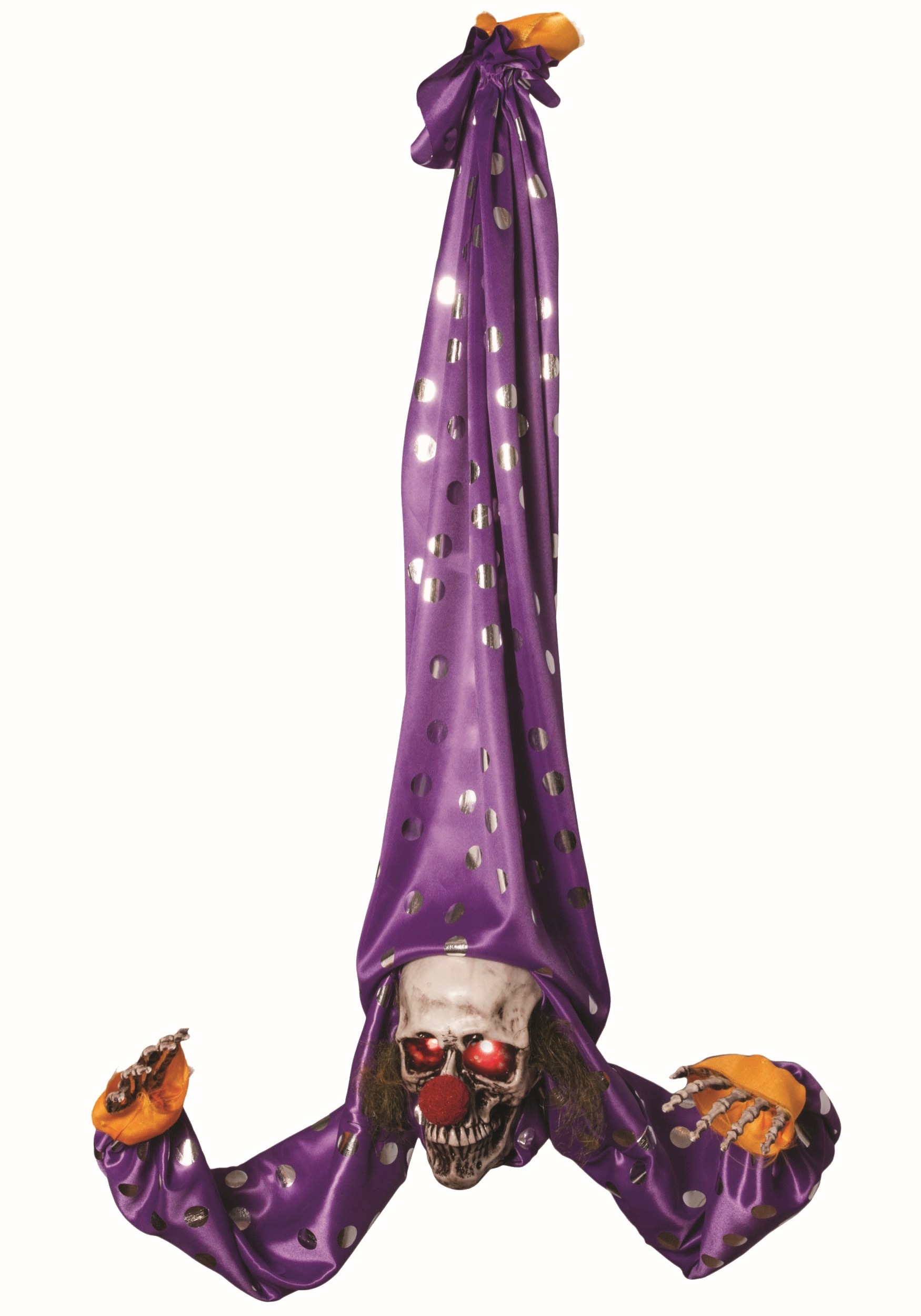 Halloween Animated Upside Down Clown Decoration