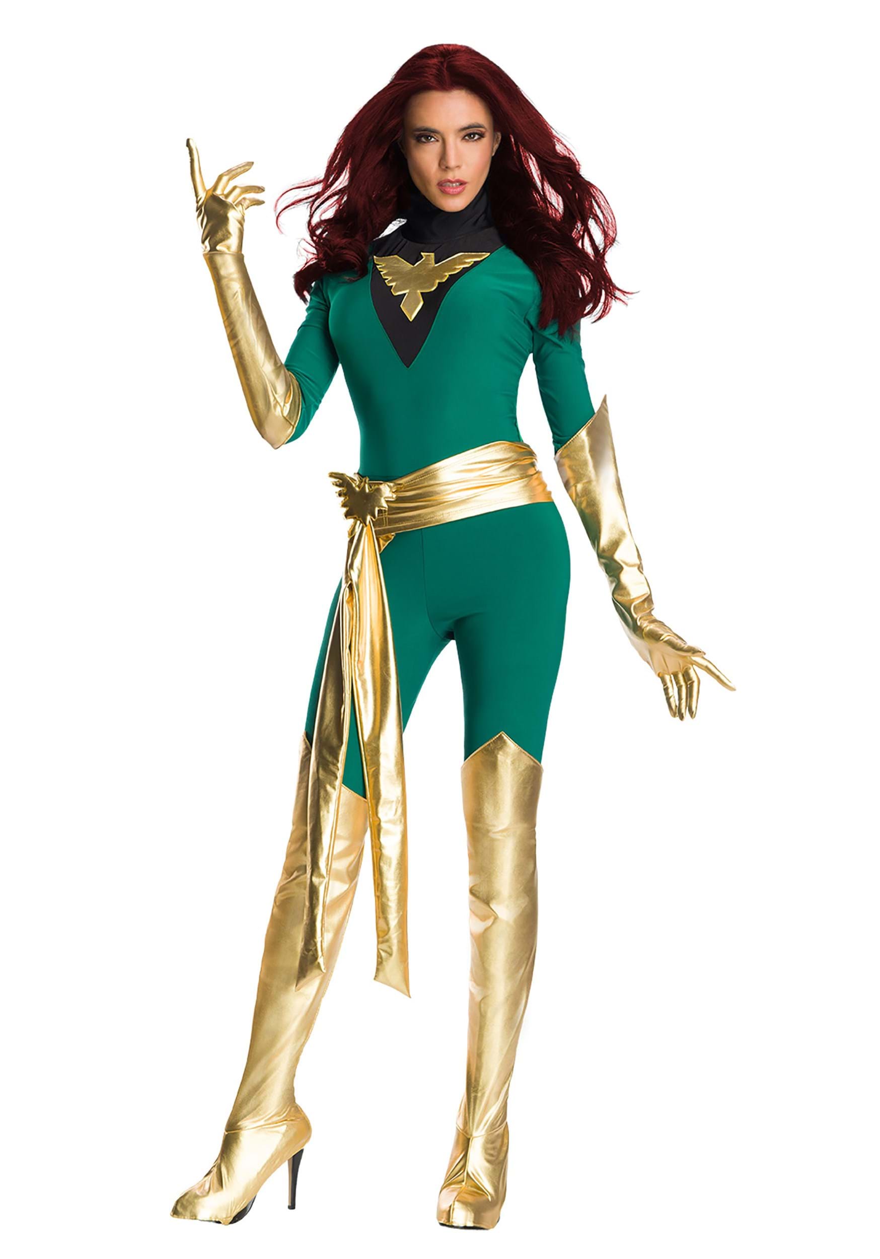 Premium Womens Marvel Jean Grey Phoenix Costume