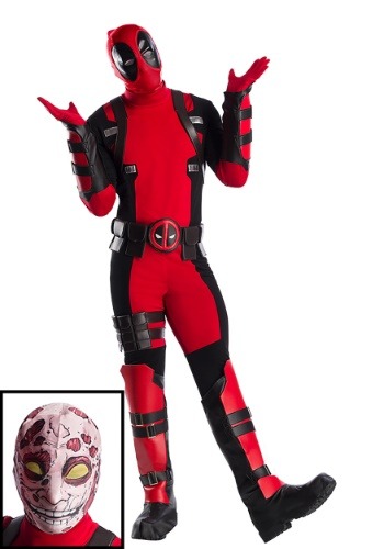 Plus Size Premium Deadpool Costume-update1