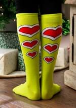 The Grinch Knee High Sock Alt 2