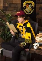 Hufflepuff Patch Striped Scarf Alt 1