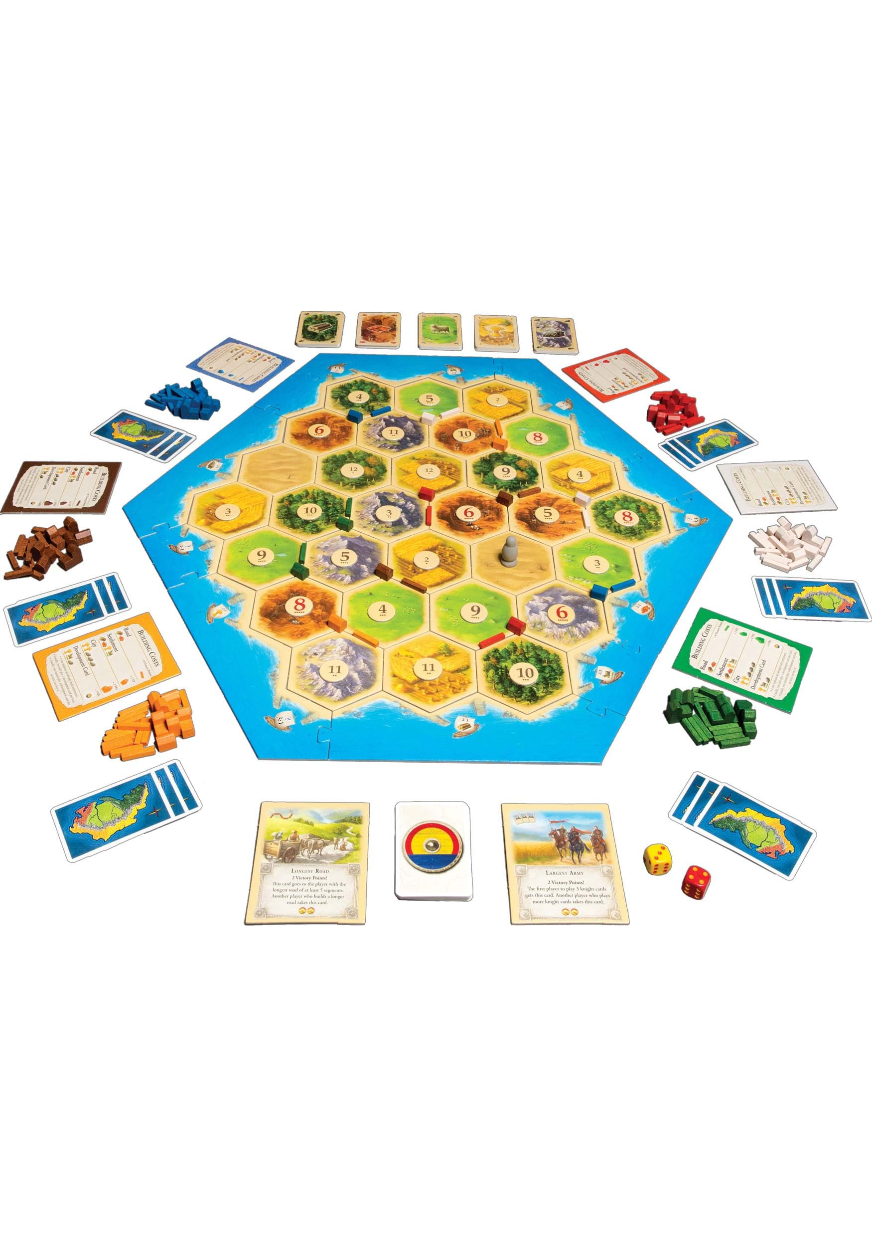 5 6 Player Catan Board Game Extension