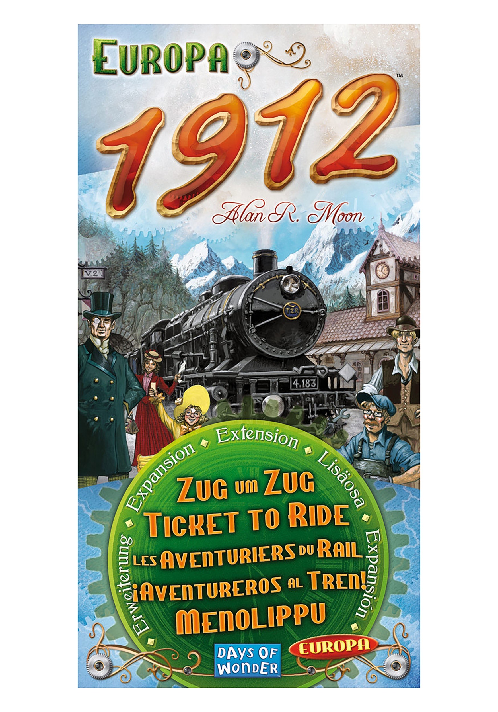 Ticket to Ride Board Game Expansion: Europa 1912