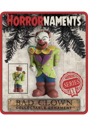 Horrornaments Bad Clown Molded Ornament
