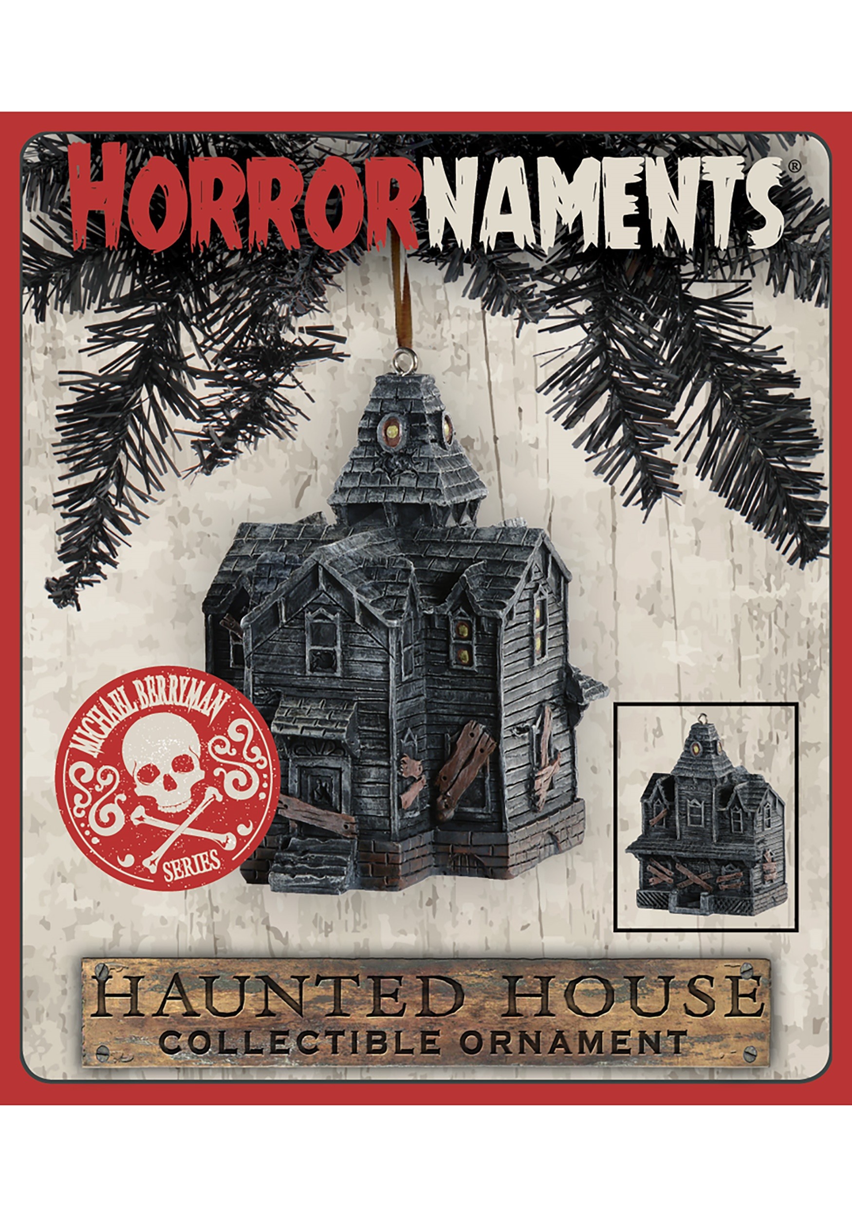 Haunted House Horrornaments Molded Ornament Michael Berryman Haunted House Horrornaments Molded Ornament Michael Berryman