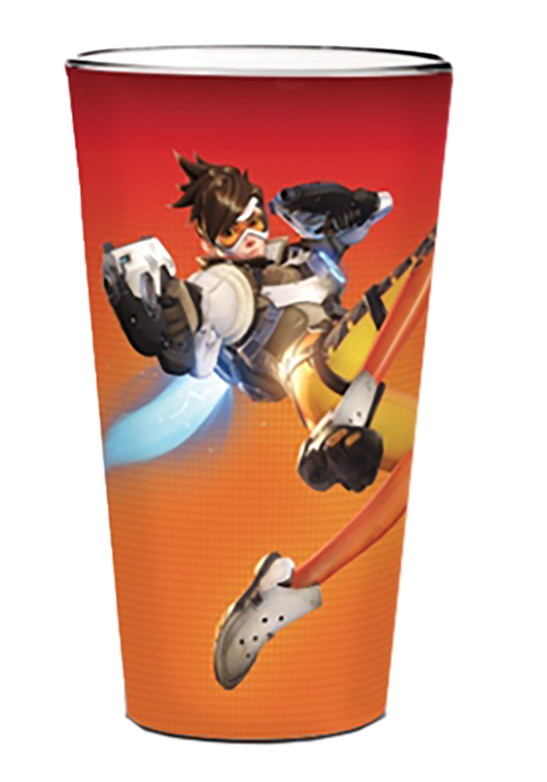 Overwatch Tracer Pint Glass