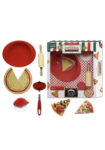 Handstand Kitchen 9 Piece Pizza Making Set For Kids