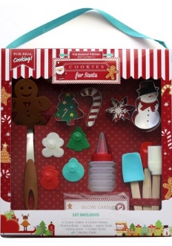 18 Piece Christmas Cookie Bakeware Set
