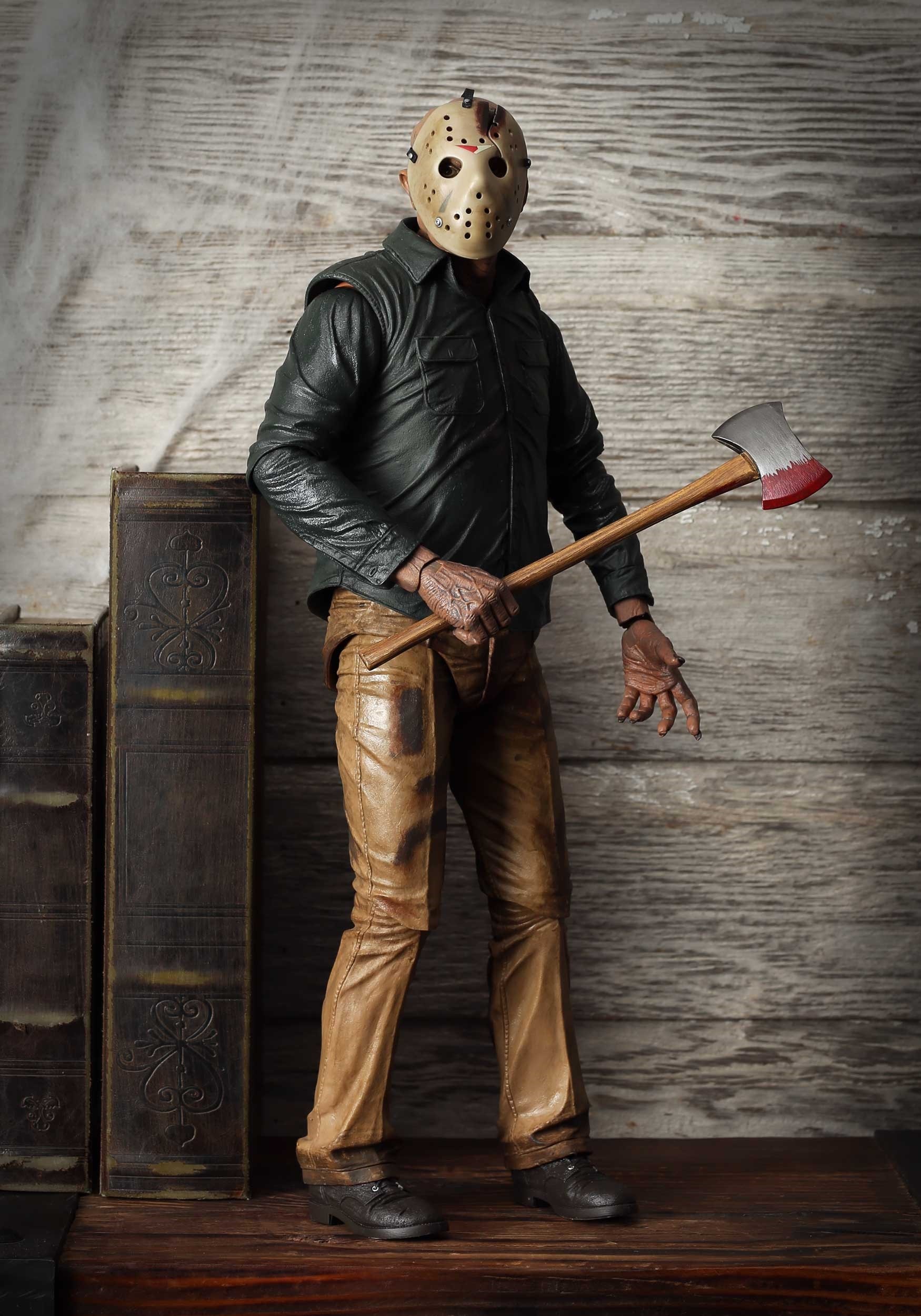 NECA Jason Voorhees Friday the 13th Part 4 THE FINAL CHAPTER ACTION FIGURE 50 cm