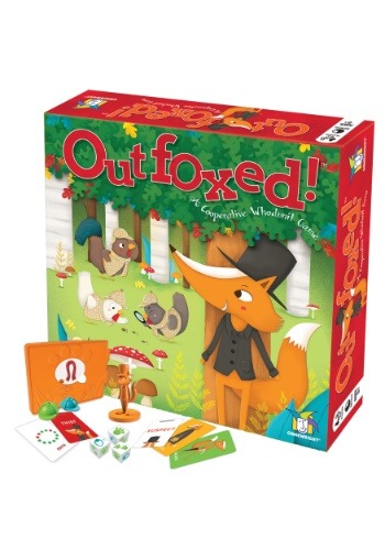 Gamewright OutFoxed! A Cooperative Whodunit Board Game