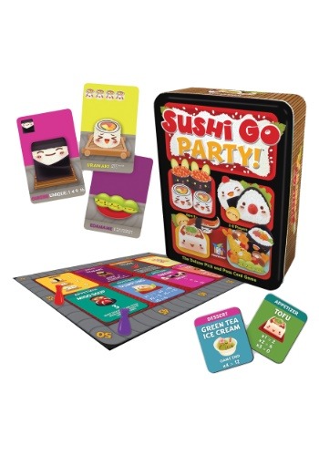 Gamewright Sushi Go Party! Deluxe Pick and Pass Card Game