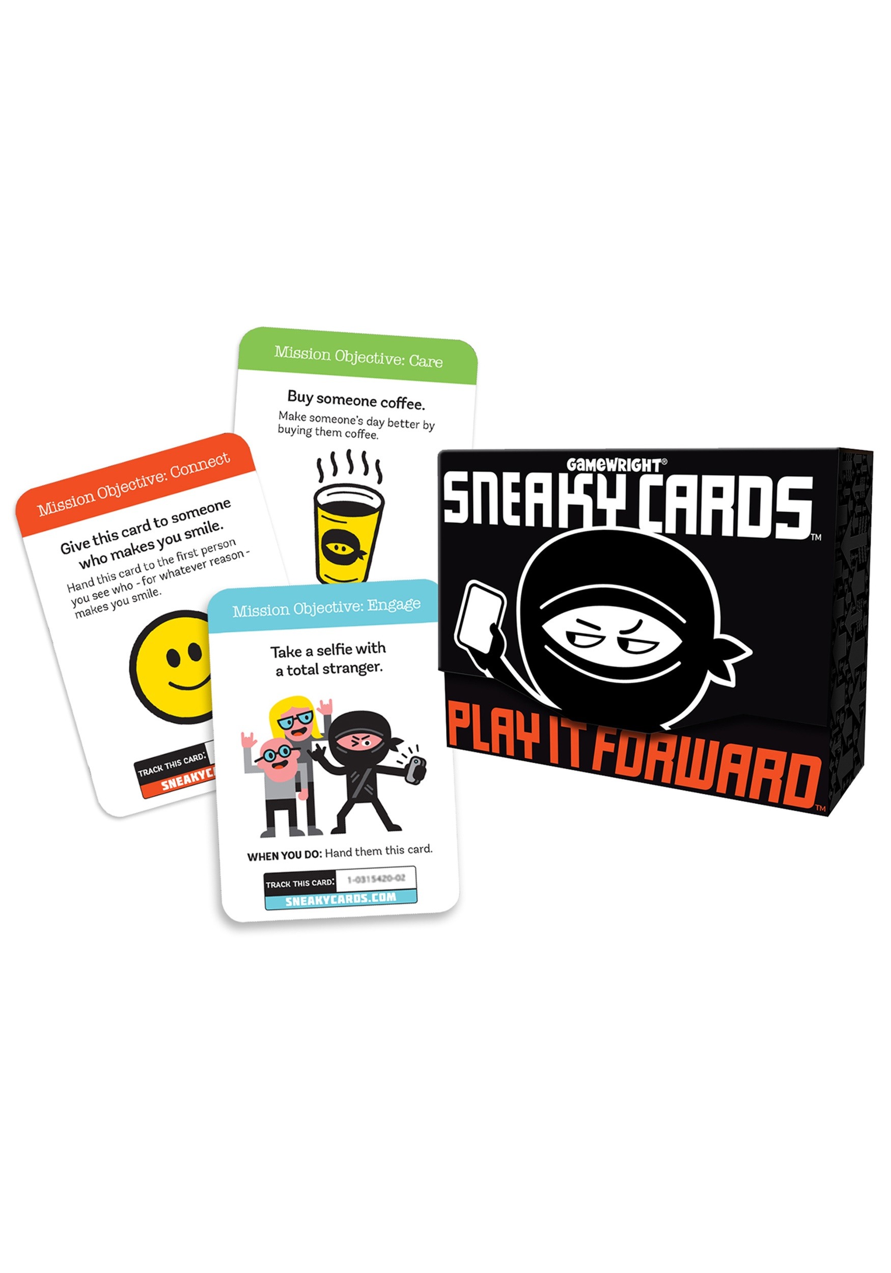 Gamewright Sneaky Cards Strategy Game: Play It Forward