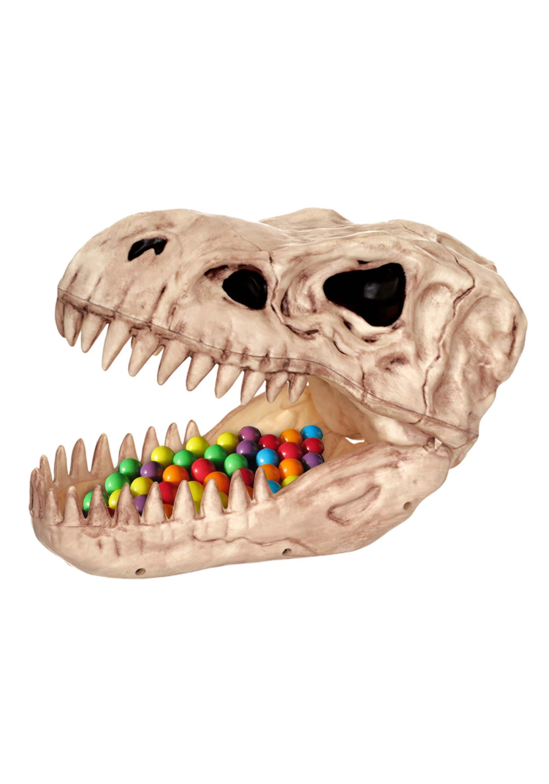 Photos - Other Decoration T-Rex Seasons (HK) Ltd. Halloween 7.5"  Skull Candy Bowl Decoration | Candy 