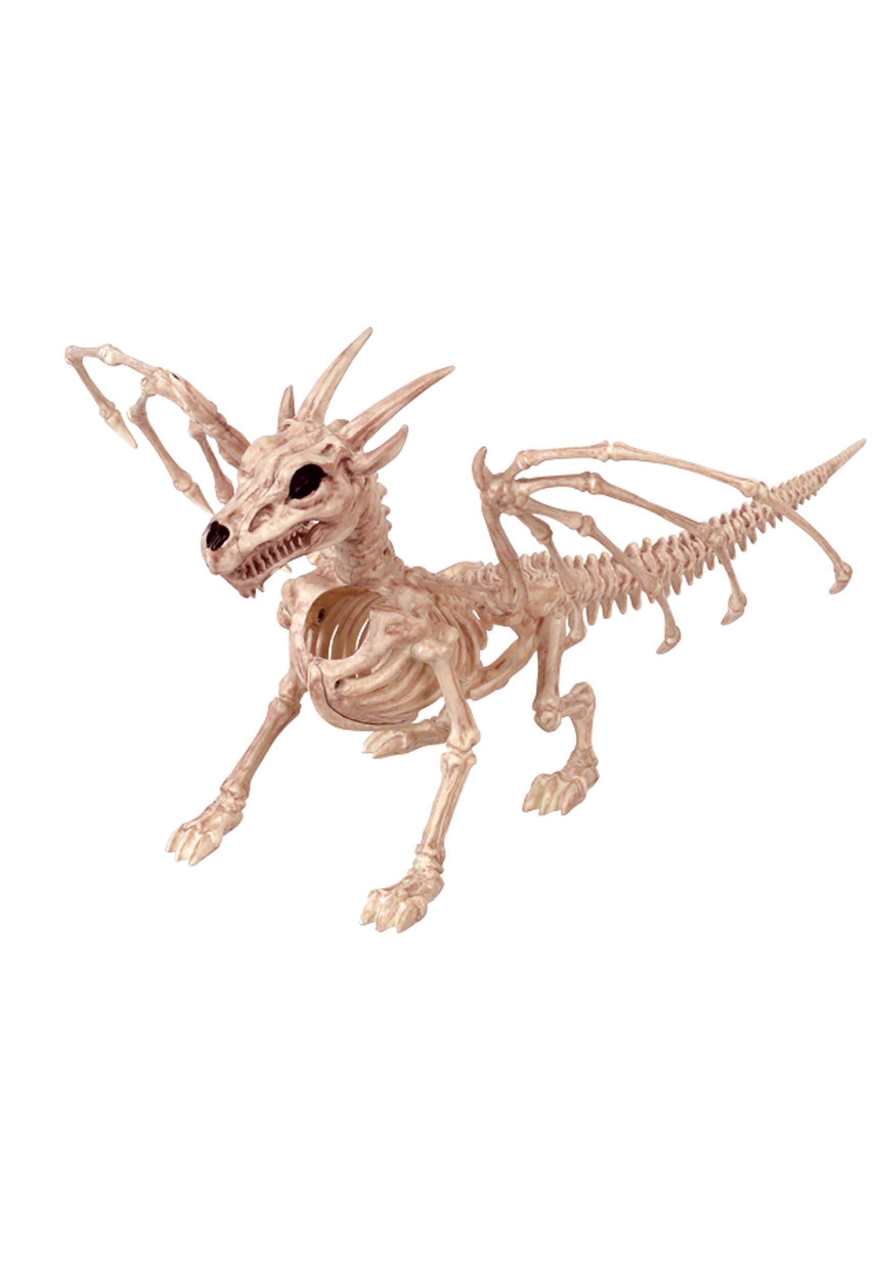 Dragon Skeleton Halloween Decoration - 7"
