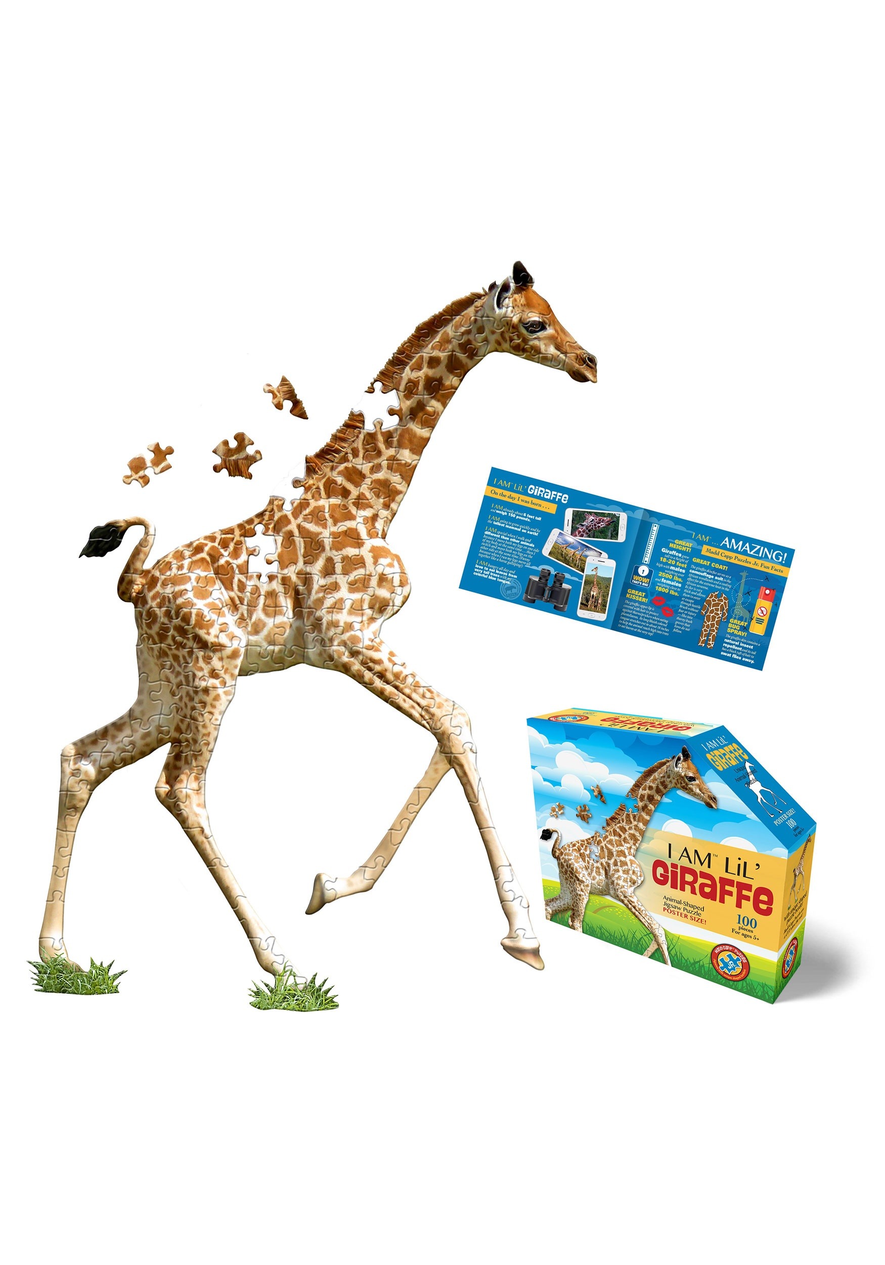 I Am Lil Giraffe 100 Piece Madd Capp Puzzle