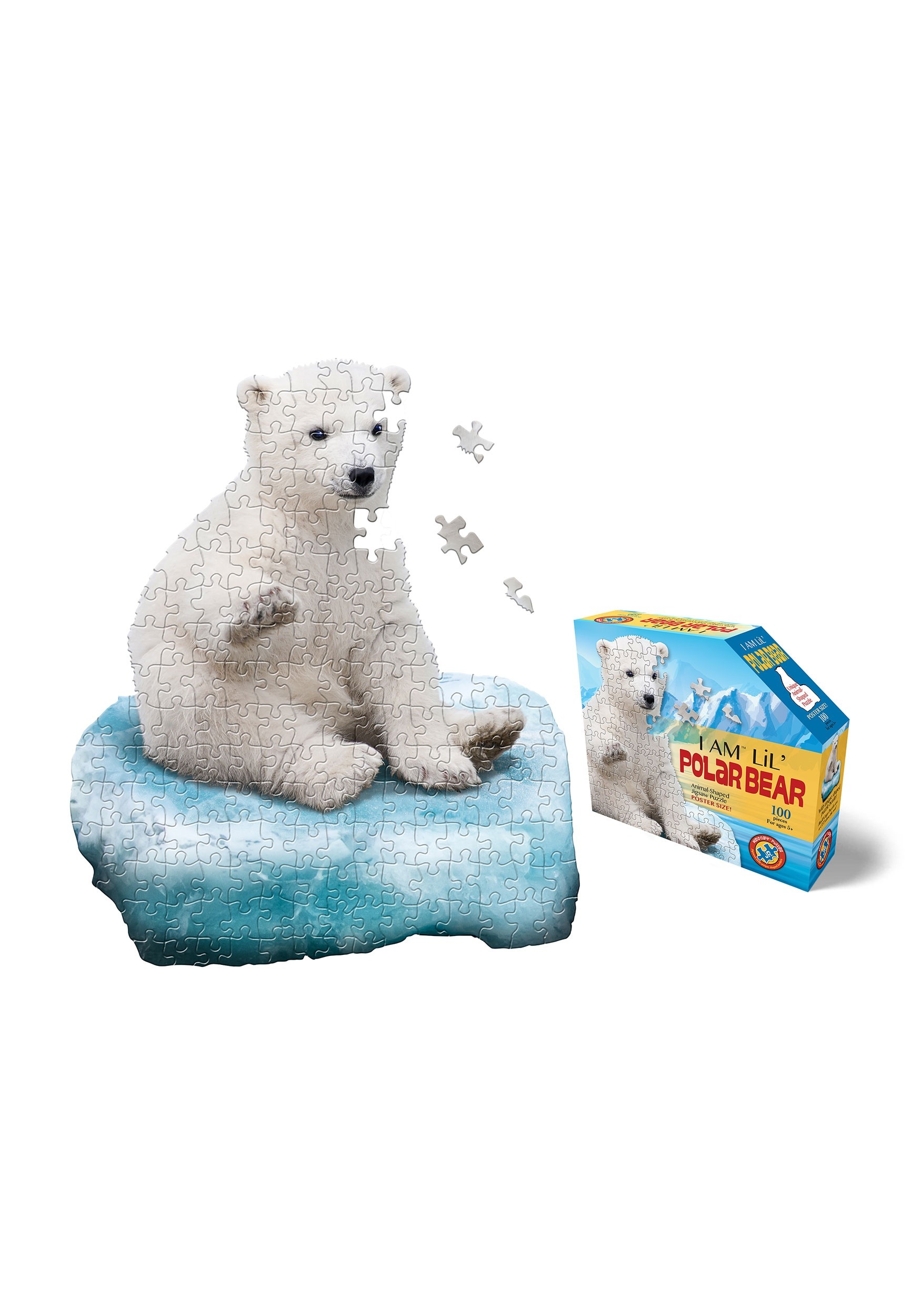 I Am Lil Polar Bear 100 Piece Madd Capp Puzzle