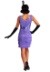 Fringed Women's Purple Flapper Costume Alt1