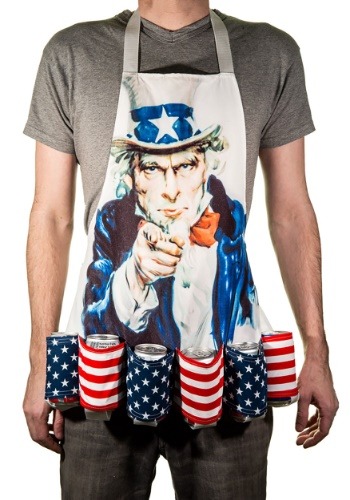 Uncle Sam Fourth of July Beer Belt Apron-update1