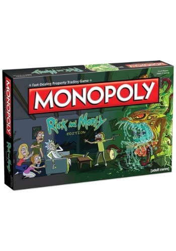 Monopoly Rick And Morty Board Game
