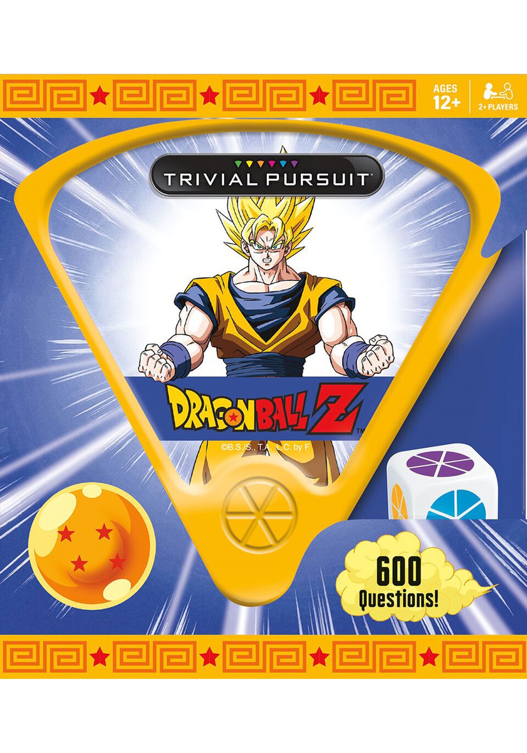 TRIVIAL PURSUIT Dragon Ball Z Board Game