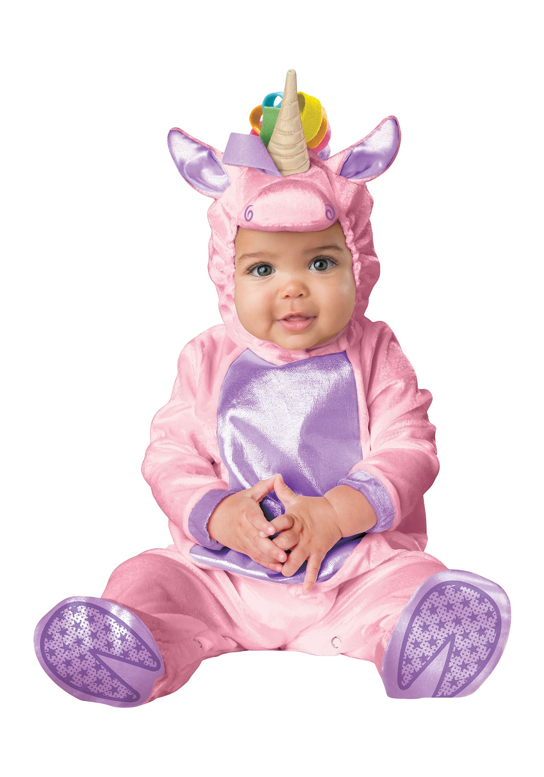 Photos - Fancy Dress Unicorn Fun World Pink  Infant Costume Purple/Pink INCK16085 