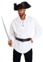 White Pirate Mens Shirt Main Update