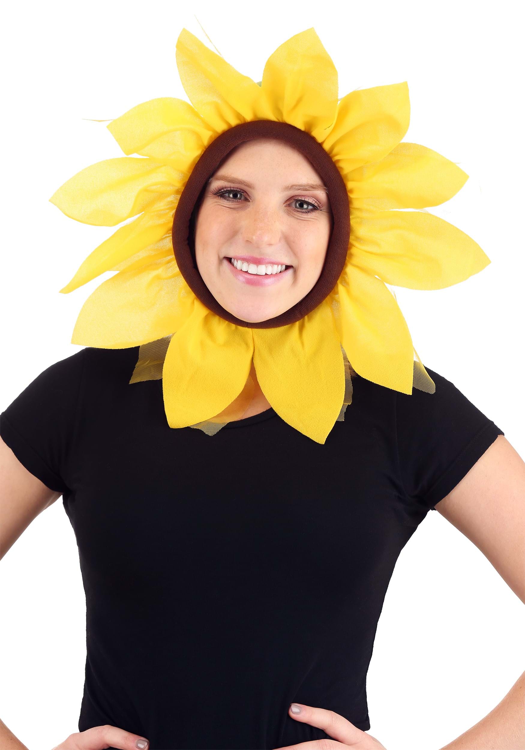 Kids Sunflower Costume Hood