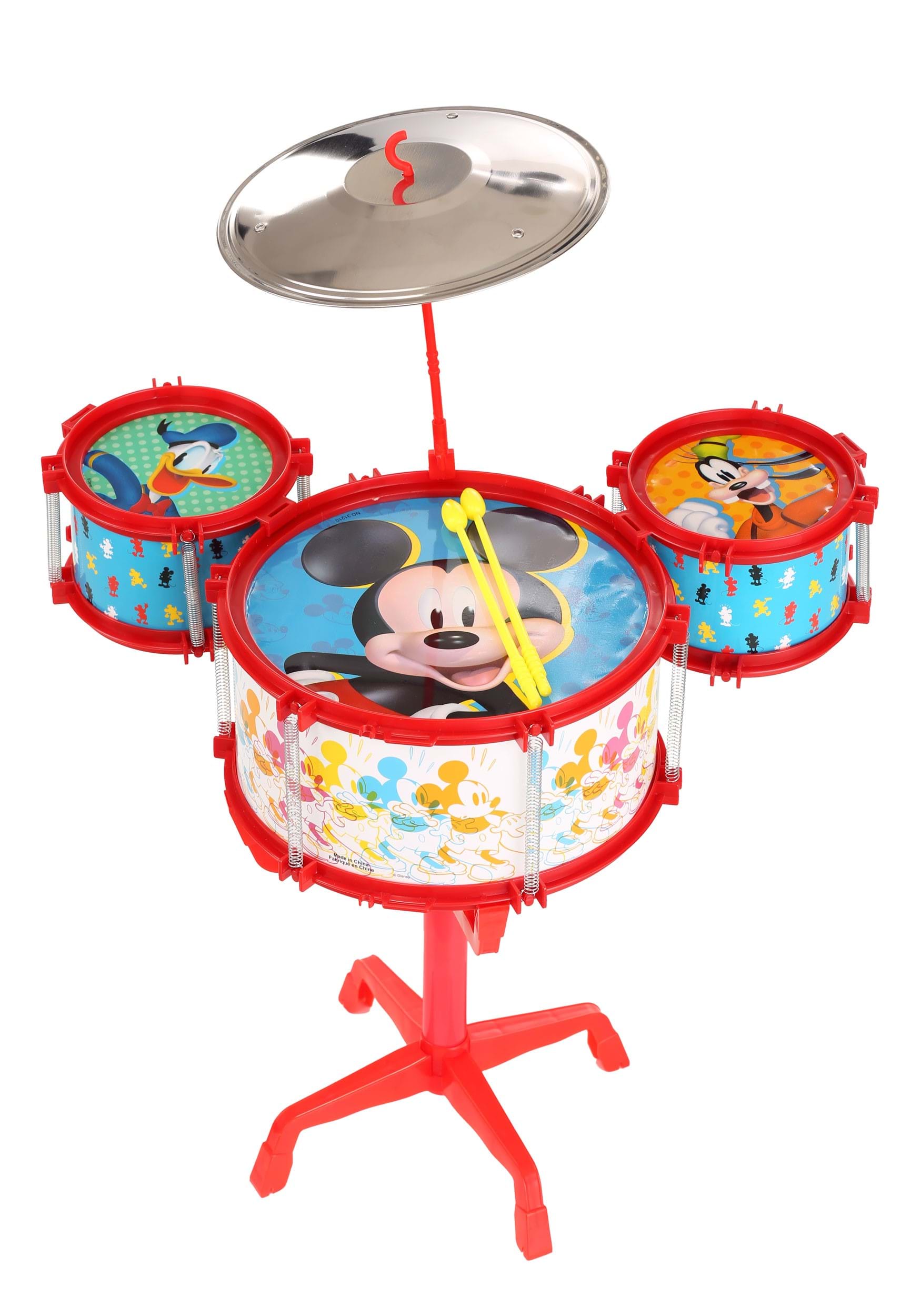 Mickey Mouse Roadster Drum Music Set