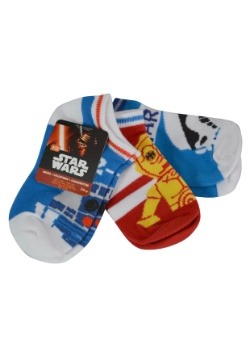Star Wars 3 Pack Size 4 6 Ankle Socks for Kids