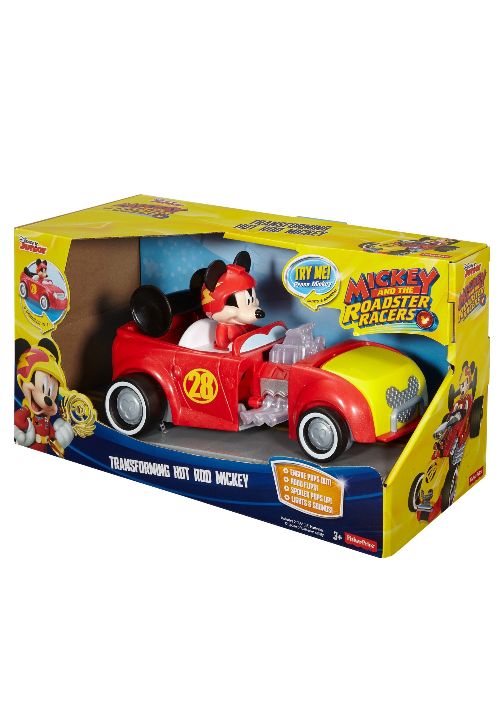 hot rod mickey mouse