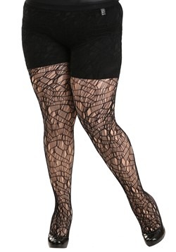Women's Plus Size Ripped Tights