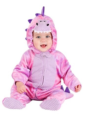Pink Dino Sleepy Infant Costume