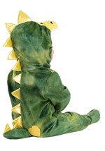 Infant Sleepy Green Dino Costume Alt 1