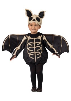 Toddler Bat Skeleton Costume Main