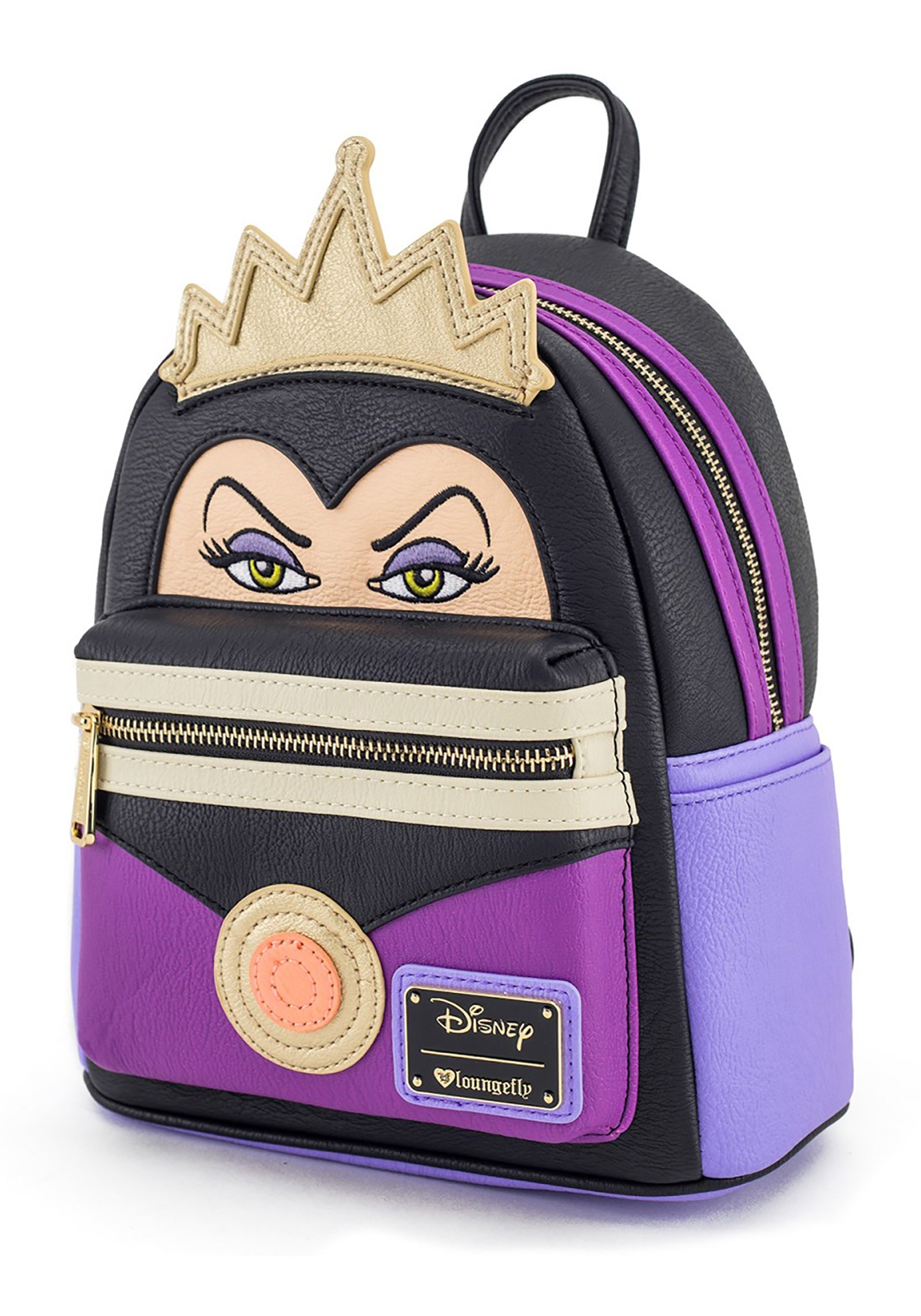 Snow White Evil Queen Faux Leather Mini Backpack
