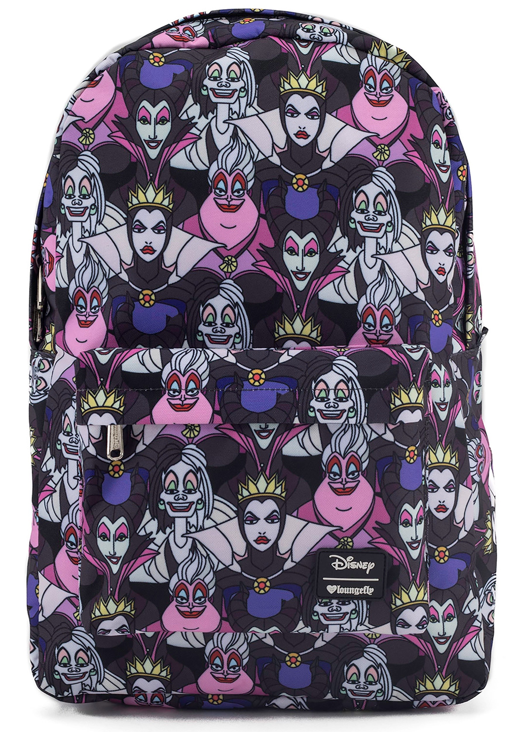 Loungefly Disney Villains All Over Print Backpack