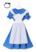 Kids Deluxe Alice Costume Alt 9