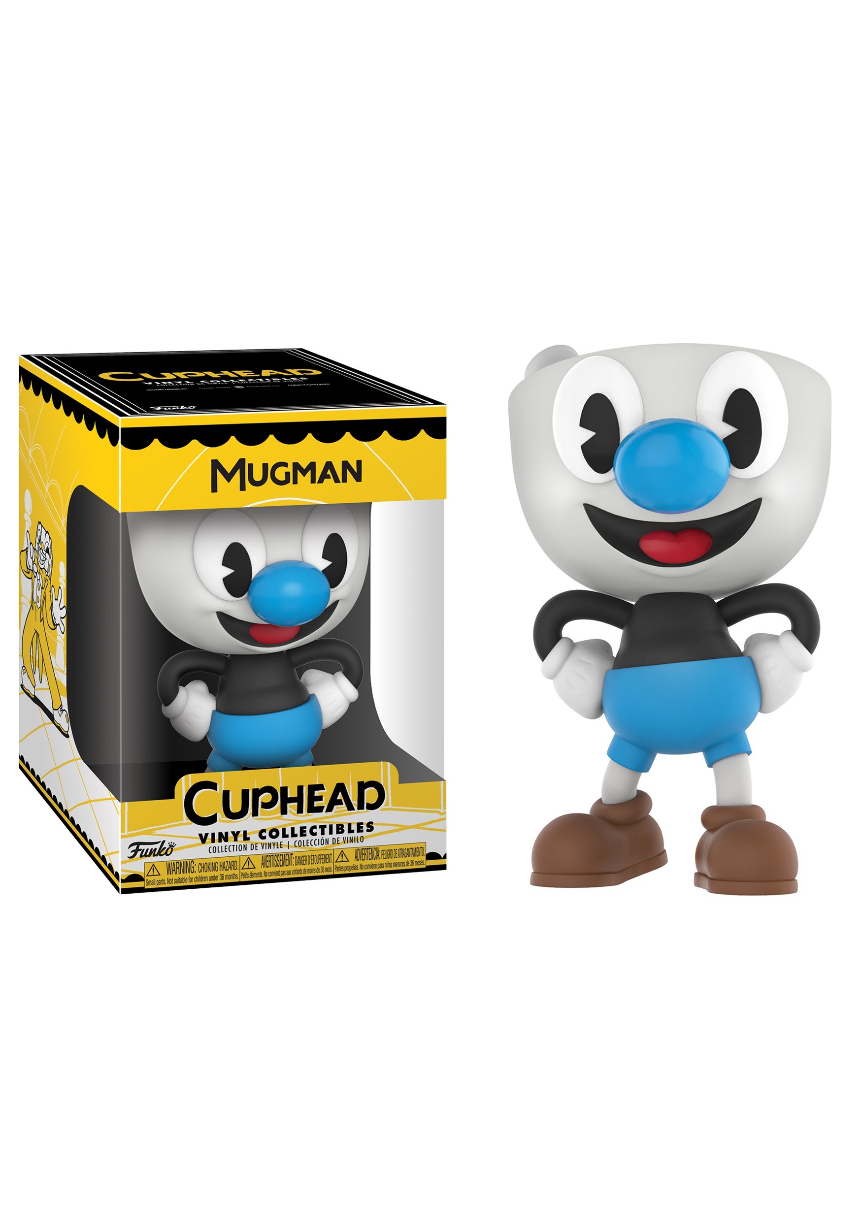 cuphead vinyl figures