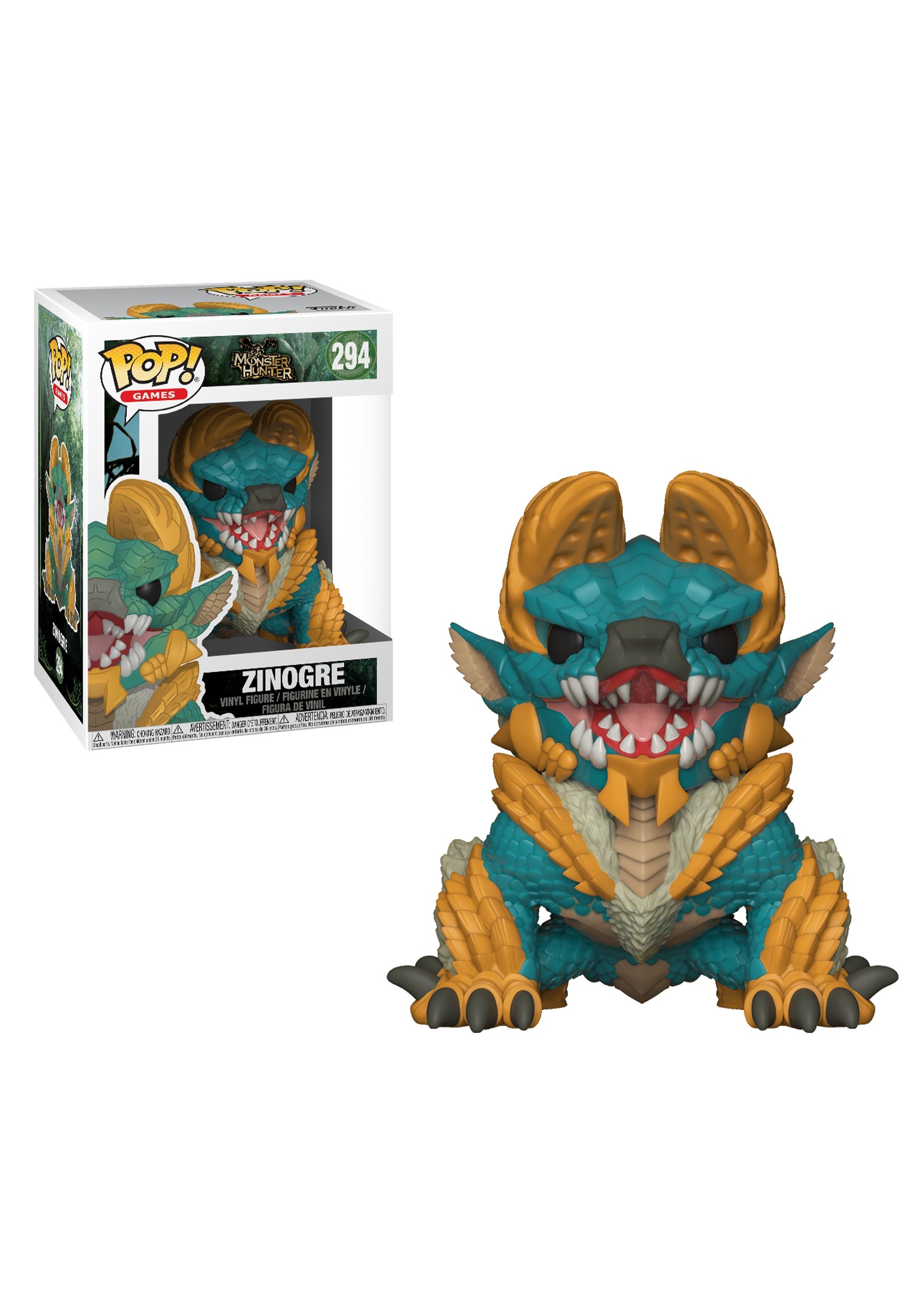 monster hunter zinogre funko pop