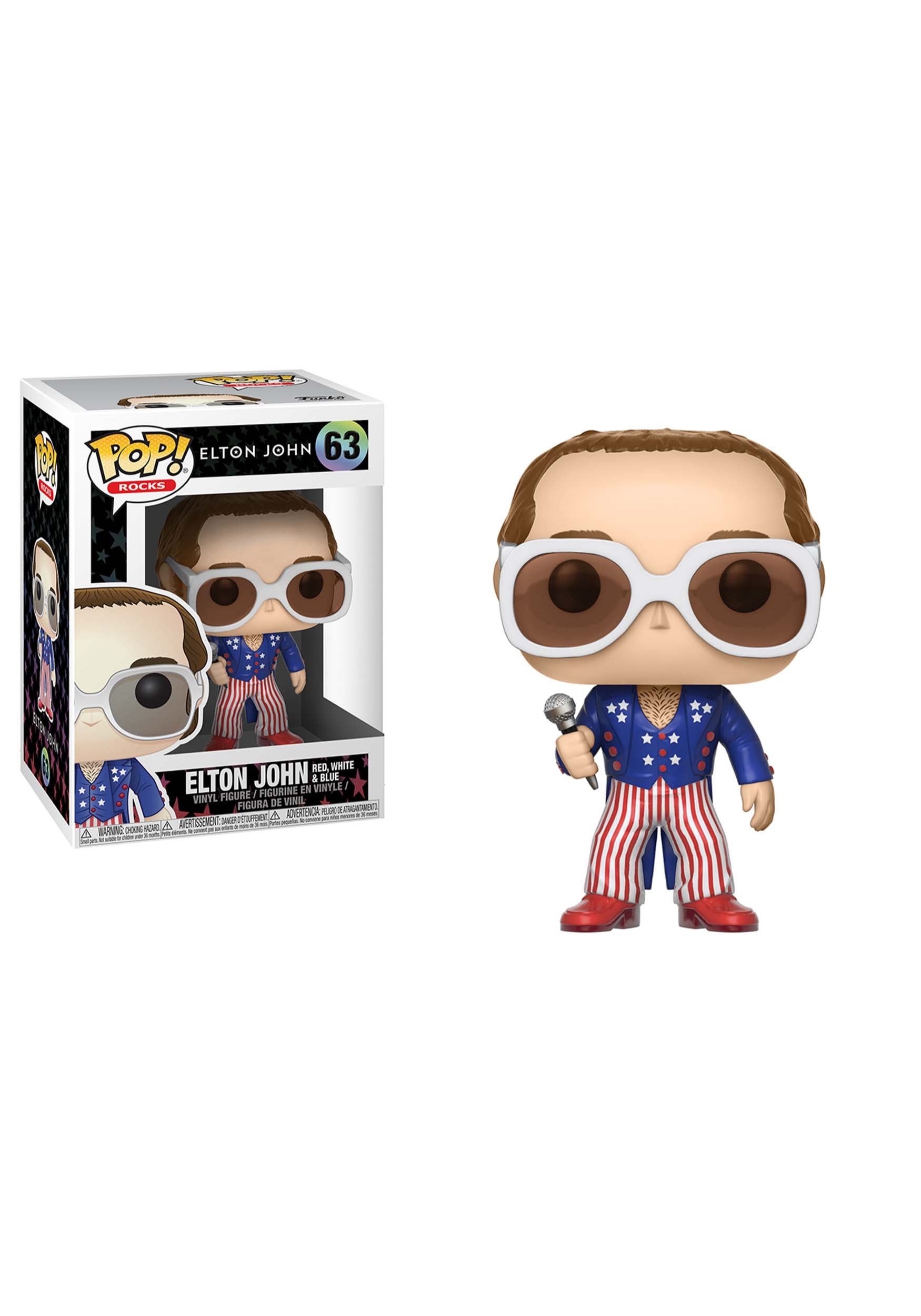 elton john red white and blue