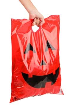 Smiling Pumpkin Trick-or-Treat Bag