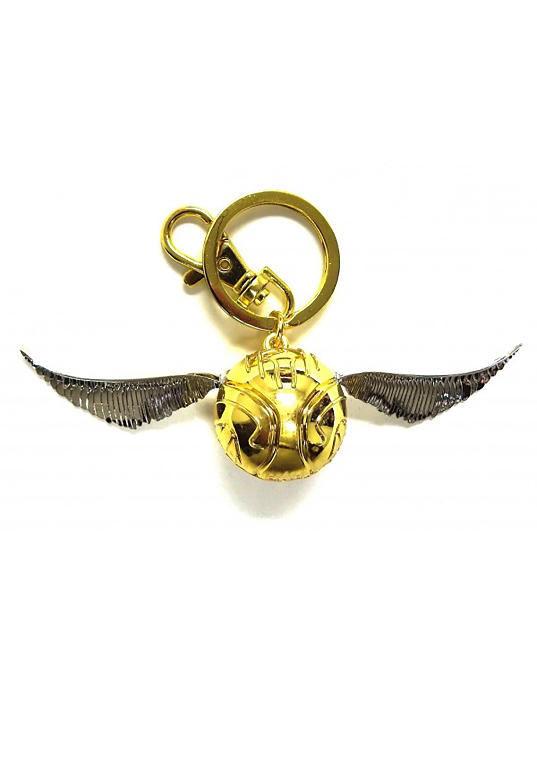 Harry Potter Golden Snitch Pewter Keychain 