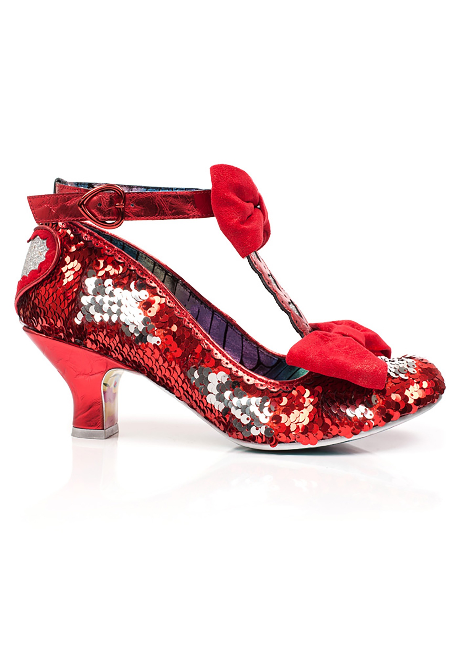 red heart heels