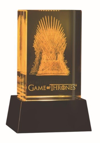 Game Of Thrones 3d Crystal Iron Throne