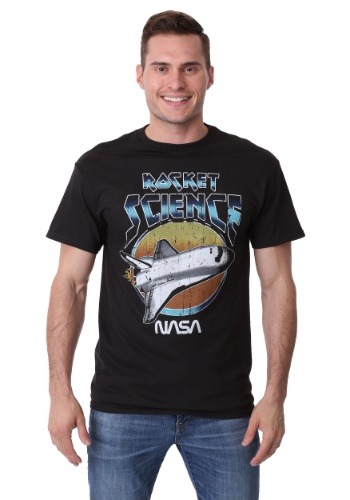 NASA Rocket Science Metal Album Men's T-Shirt1