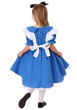 Toddler Girls Alice Costume Deluxe Alt 4