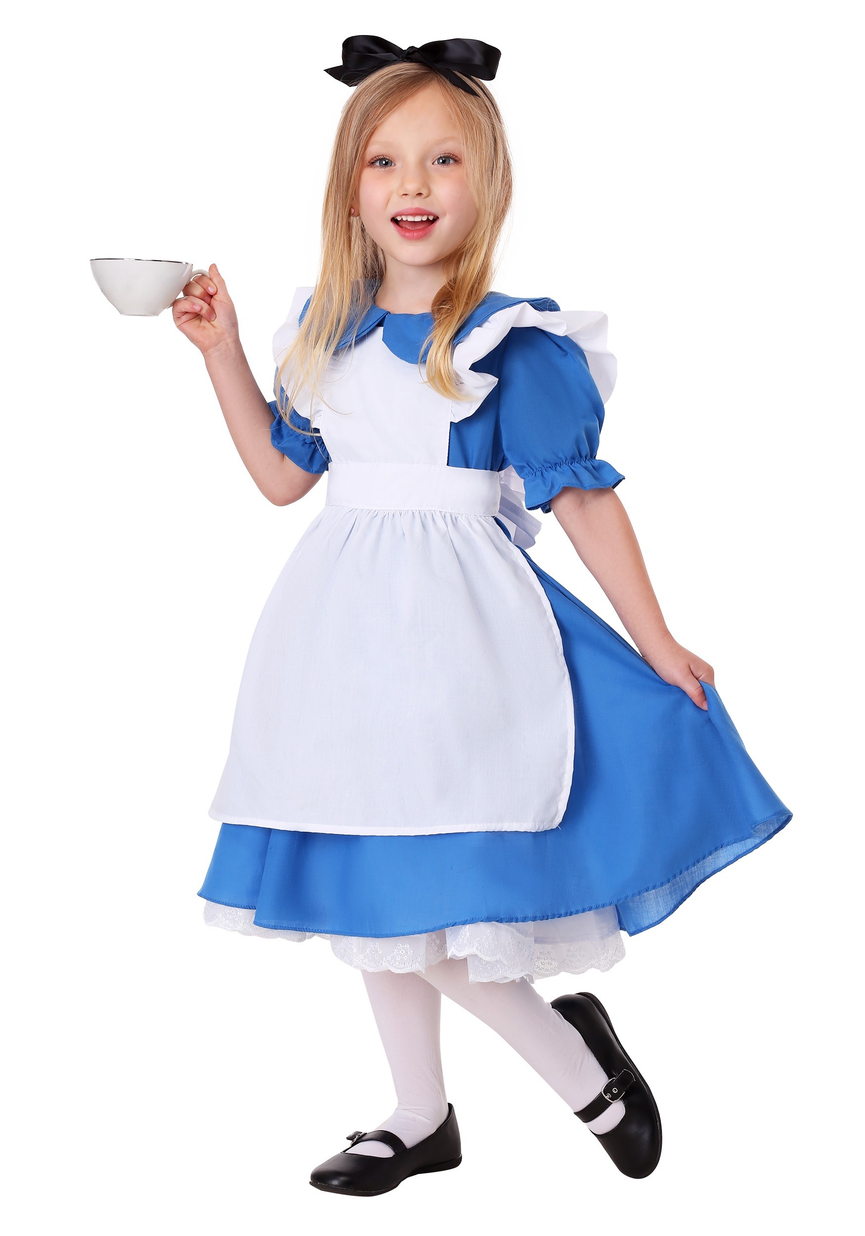 Alice in Wonderland Blonde Children's Costume Wig Bookweek Fancy Dress Kids New