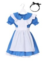 Toddler Girls Alice Costume Deluxe